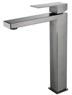 Смеситель для раковины Shevanik S7011T оружейная сталь