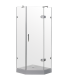 Timo душевой угол BY-839 прозр.(90*90*200)