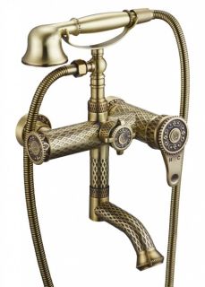 Смеситель Zorg Antic A 400W-BR для ванны и душа