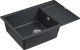 Мойка кухонная Paulmark Flugen PM317850-BL чёрный