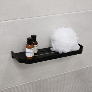 Полка прямоугольная одноэтажная Fixsen Hi-Tech черная (FX-843B)