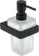 Настенный дозатор для жидкого мыло Grocenberg AC0028 (Черный матовый)
