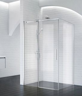 Душевой уголок BelBagno ACQUA-AH-1-150/80-C-Cr профиль хром
