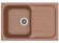 Кухонная мойка Dr. Gans Адель 780 терракота