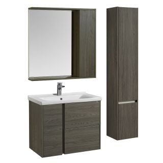 Тумба под раковину Акватон Стоун 80см грецкий орех 1A228201SXC80