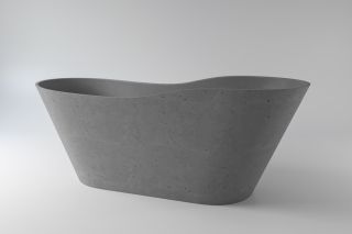 Ванна отдельностоящая Holbi Afrodita 161x68см бетон 2.01.005.44.4