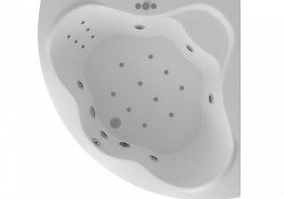 Акриловая ванна АКВАТЕК Галатея 135x135 см без гидромассажа