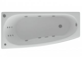 Акриловая ванна АКВАТЕК Пандора 160x75 см левый без гидромассажа