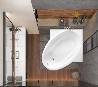 Акриловая ванна VAGNERPLAST BAHAMA 139