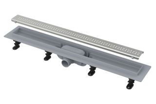 Душевой лоток AlcaPlast Simple с решеткой и опорами APZ9-650M