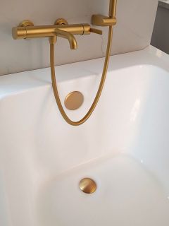 Слив-перелив для ванны AltroBagno BD 070304 RaSp медь матовая