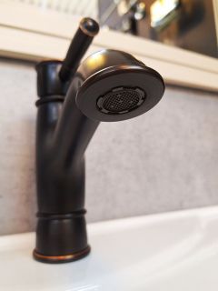 Смеситель для раковины AltroBagno Beatrice Duo 0130 BrNe