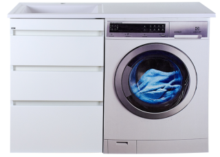 Напольная тумба под раковину Misty Фостер 55 R УТ000008233 белый