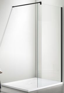 Душевая перегородка Aquatek Walk in AQ WIW 09020BL 90см чёрный