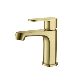 Смеситель для раковины Aquatek Оберон AQ1210BG шлифованное золото