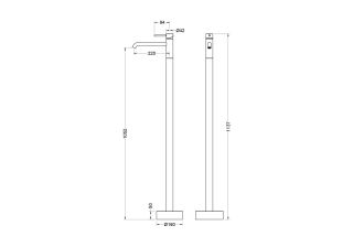 Смеситель для раковины Aquatek Европа AQ1309MB черный