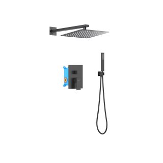 Душевая система Aquatek Либра AQ1672MB черный