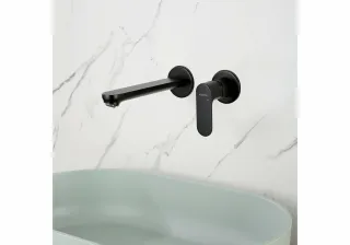 Смеситель для раковины Aquatek Альфа AQ1913MB чёрный матовый