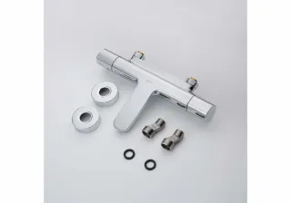 Смеситель для ванны Aquatek Альфа AQ1943CR с термостатом хром