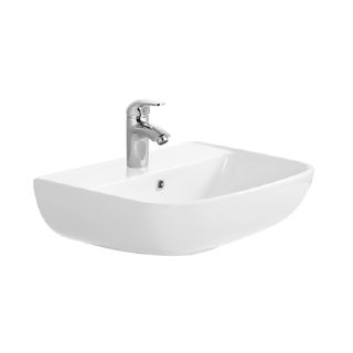 Раковина подвесная Aquatek AQ5430-00 для установки на пьедестал 54 см белый