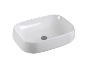 Раковина накладная Aquatek AQ5526-MW 56 см белый матовый