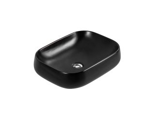 Раковина накладная Aquatek AQ5526-MB 56 см чёрный матовый