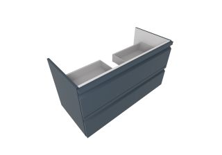 Тумба с раковиной Aquatek Вега AQ77100-MG 101 см серый матовый