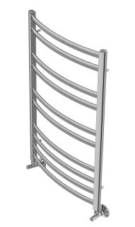 Водяной полотенцесушитель Aquatek Лугано AQ DOC1080CH П10 50x80см хром