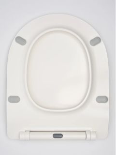 Крышка-сиденье AQUAme AQM1202 плавное закрытие белый