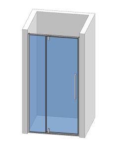 Душевая дверь AQUAme AQM7108-12 120см хром