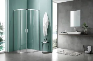 Душевой уголок Aquatek AQ ARI RO 10020CH 100x100см хром