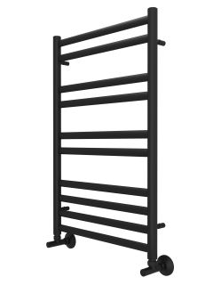 Водяной полотенцесушитель Aquatek Оберон AQ RO1080BL П10 50x80см чёрный муар