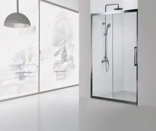 Душевая дверь Aquanet Delta NPE6121 273612 130 см стекло прозрачное профиль хром