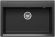 Мойка кухонная Polygran ARGO-760 чёрный 575882