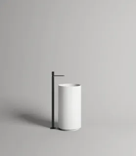 Напольная раковина Salini Armonia 01 S-Sense 130111G 45см белый глянцевый