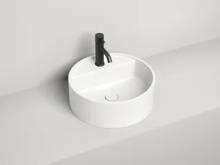 Накладная раковина Salini Armonia Top 02 S-Stone 130126MRH 45см RAL снаружи