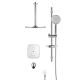 Душевой комплект Swedbe Platta 5561 с термостатом хром