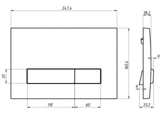 Комплект Berges 043323: инсталляция ATOM Line 410 кнопка хром глянец унитаз Gamma сидение полипропилен с микролифтом