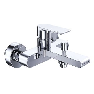 Смеситель для ванны AZARIO DELANO AZ-15840511 короткий излив