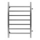 Полотенцесушитель водяной AZARIO ANCONA AZ71558 500/800 квадрат, 7 секций, боковое подключение, 3/4, хром