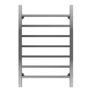 Полотенцесушитель водяной AZARIO ANCONA AZ75558 500/800 квадрат, 7 секций, нижнее/диагональное подключение, 1/2, хром