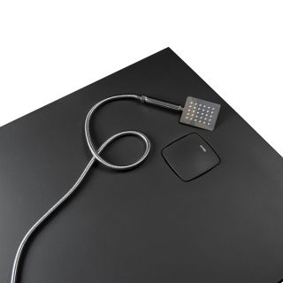 Душевой поддон Starohome Cosmo 88539288 100x80 см чёрный матовый