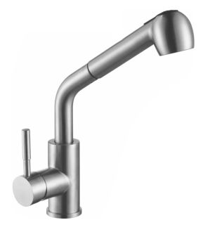 Смеситель для кухни Melana MELANA-F8109 с выдвижным изливом сатин