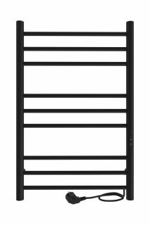 Полотенцесушитель электрический Indigo Line Trinity LСLTE80-40BRRt 80x40 см чёрный муар