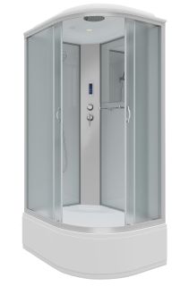 Душевая кабина Niagara NG-2310-14LP 120x80см серебро/матовое