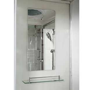 Душевая кабина Deto ЕМ1512 L N LED с гм. 120х80х208 см