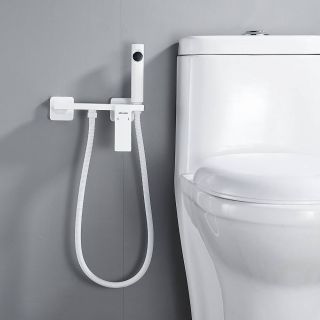 Гигиенический душ со смесителем Shevanik S6105C-1 белый