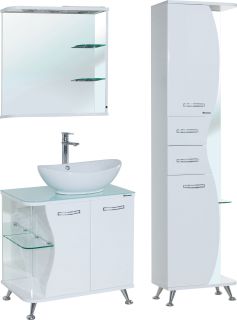 Тумба под раковину Bellezza Рио 70см правая белый 00000001444