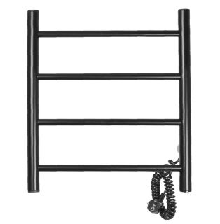 Полотенцесушитель электрический Domoterm Классик DMT 109-4 50x50 EK R чёрный