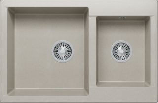 Мойка кухонная Polygran BRIG-772 серый 621473